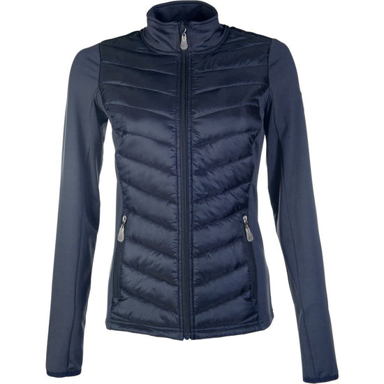 Deep blue jacket for horse riding