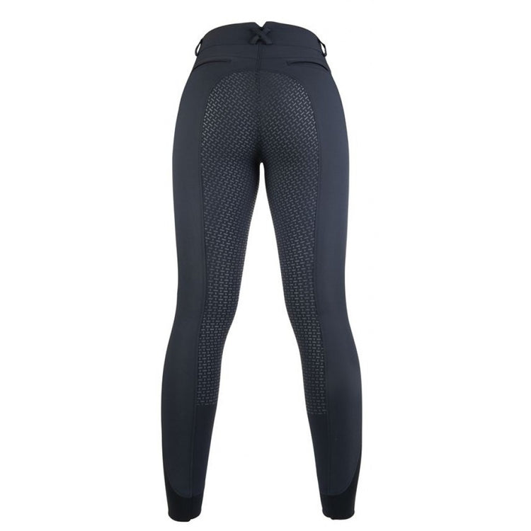 Ladies High Waisted Breeches with Full Silicone Seat