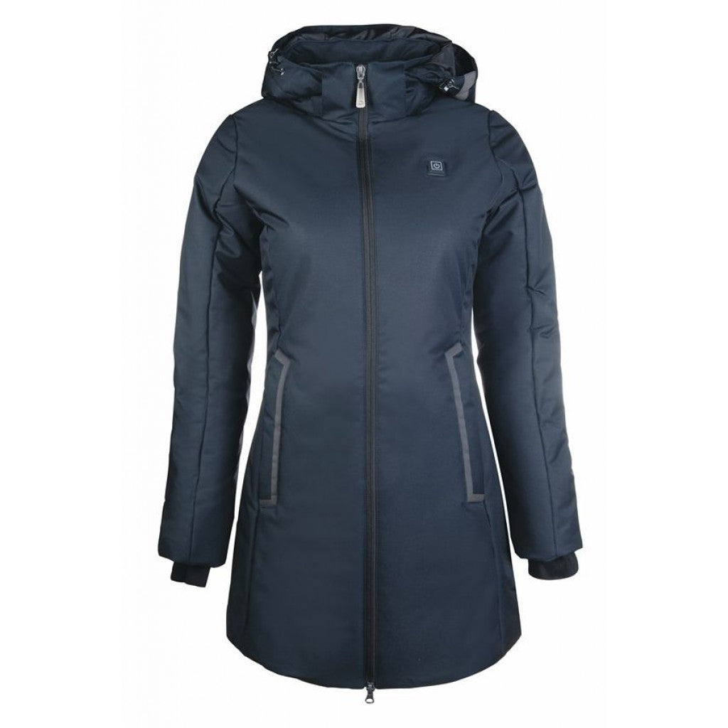 Winter riding jacket with heating
