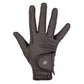horse riding gloves imitation leather brown