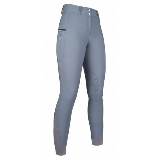 HKM Grey breeches knee grip