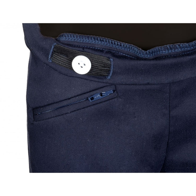 young rider breeches with elasticated waist