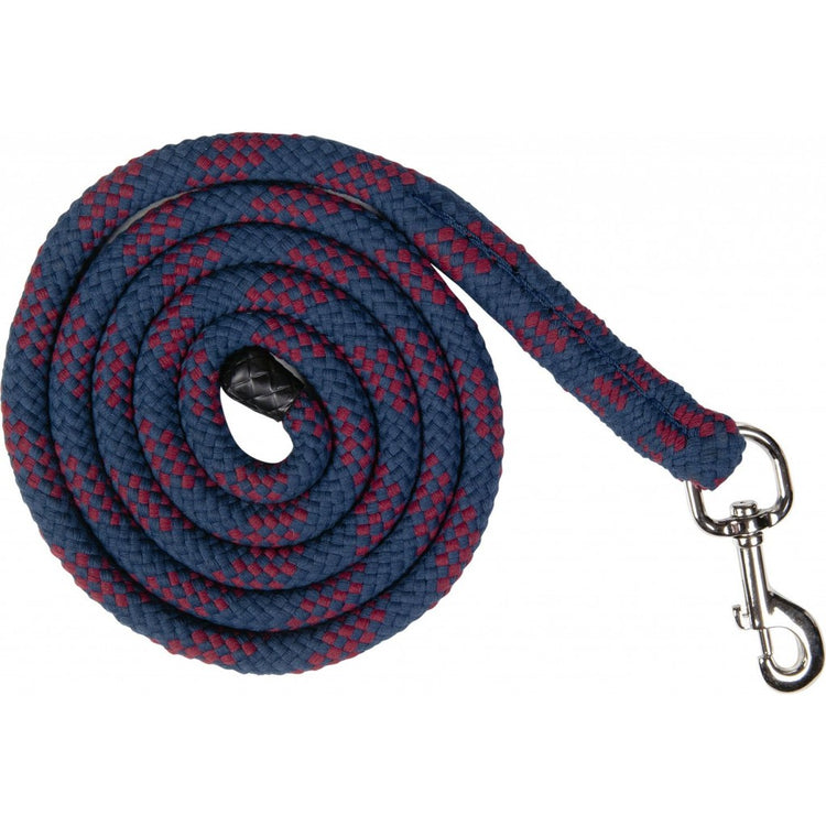 deep blue and red strong lead rope
