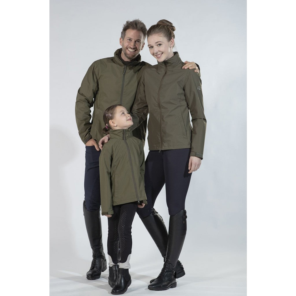 breathable rain jacket matching family