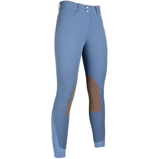 smokey blue breeches with high waist