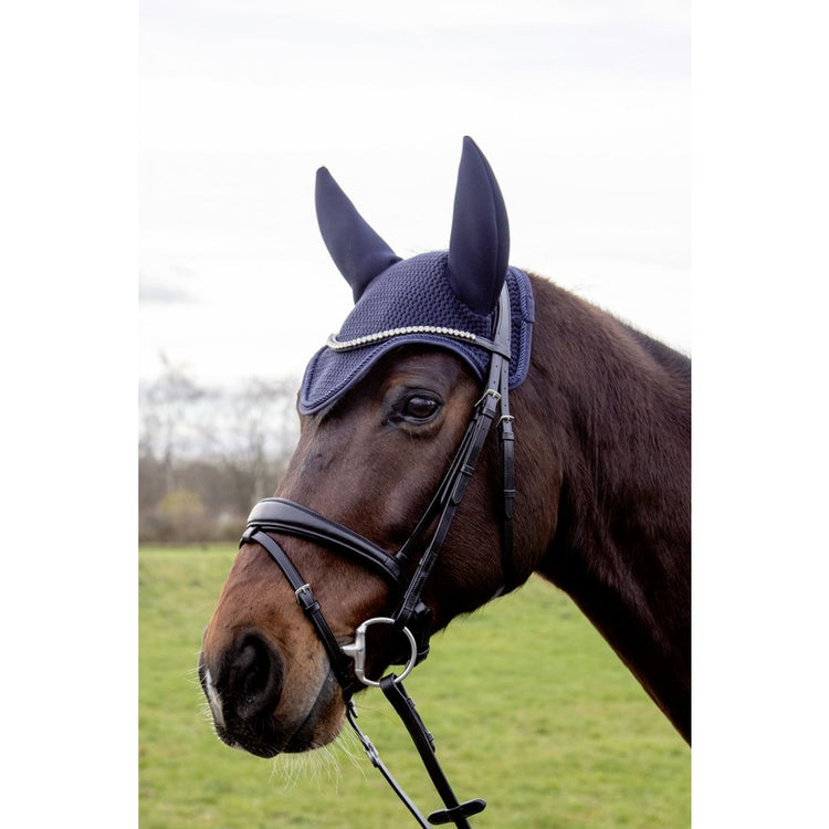 Classic Fly Bonnet for horses with noise control