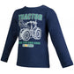 T- shirt with tractor print