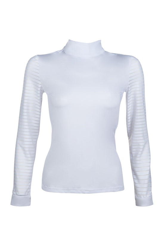 White long sleeve competition shirt