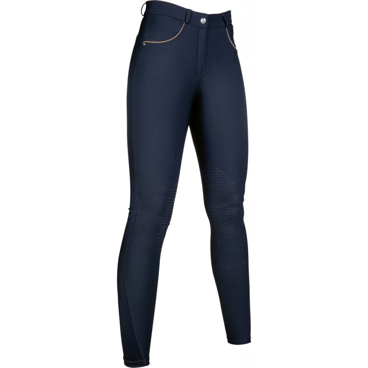 Navy Breeches with knee patch