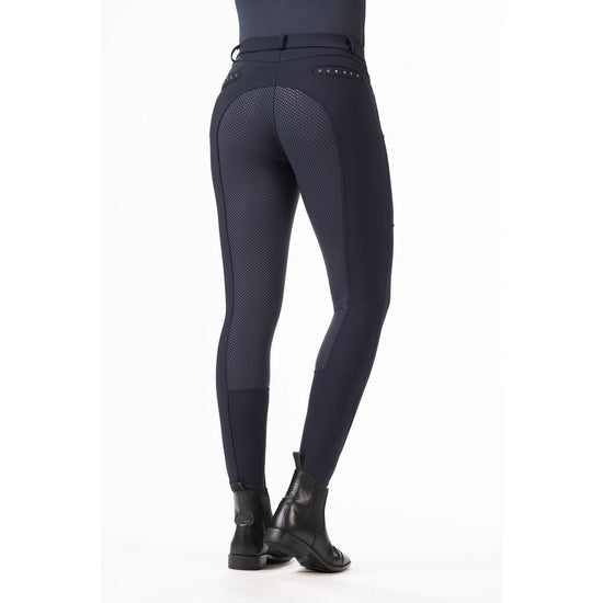 Warm winter riding breeches with full seat