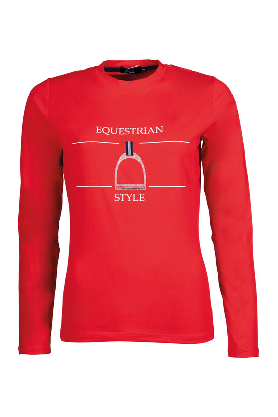 Equestrian Longsleeve Red