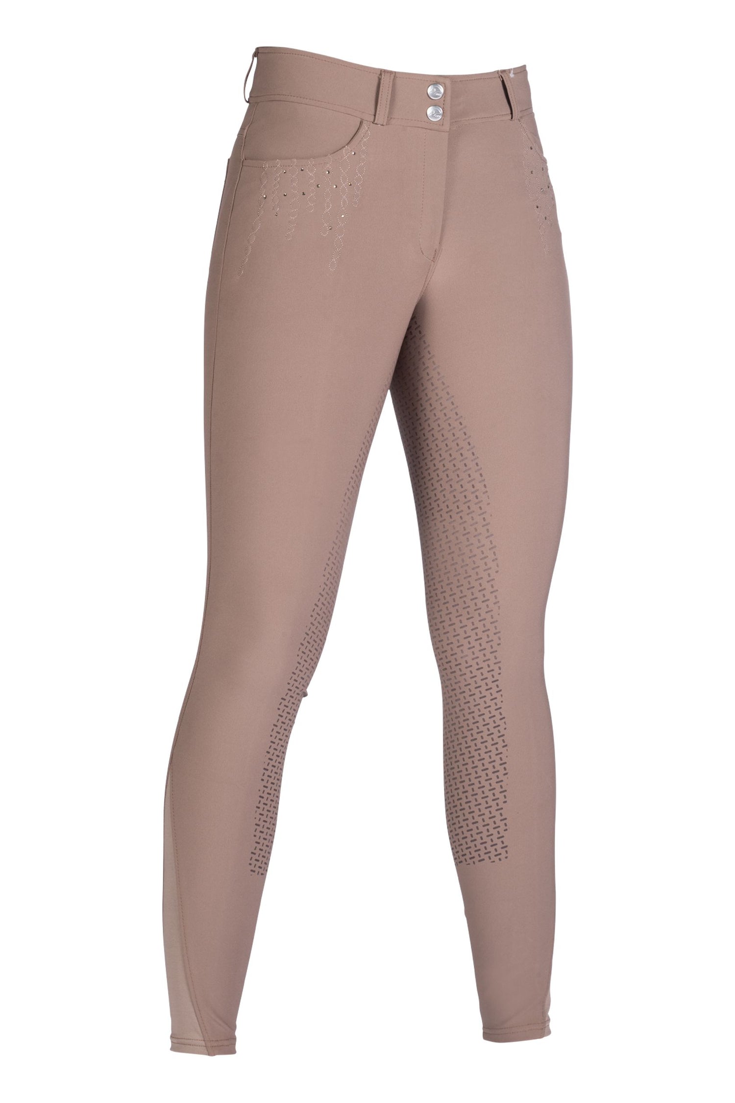 HKM Riding leggings -Cosy- Style silicone full seat