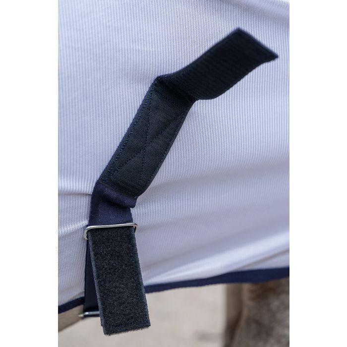 Adjustable fly rug for horses