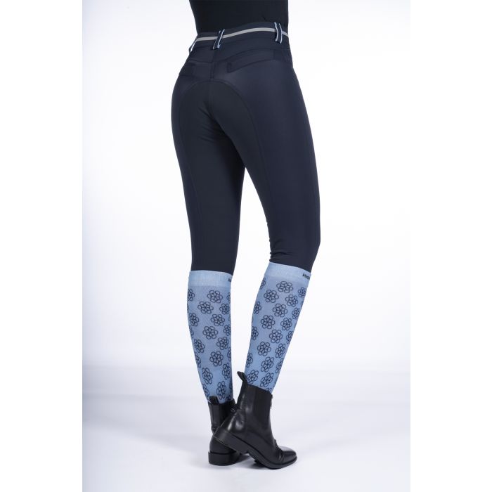 Riding Leggings Mesh with Full Silicone Seat – EquiZone Online
