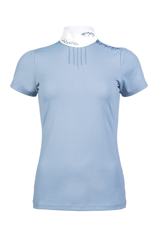 Ladies light blue show shirt