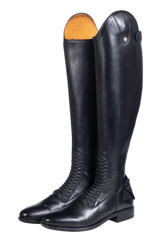 Black Equestrian Dress Boots