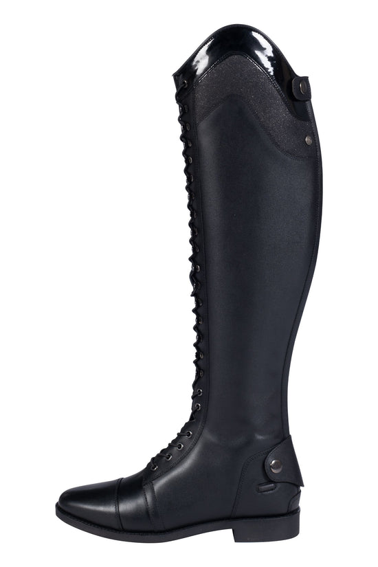 Cheap equestrian laced boots