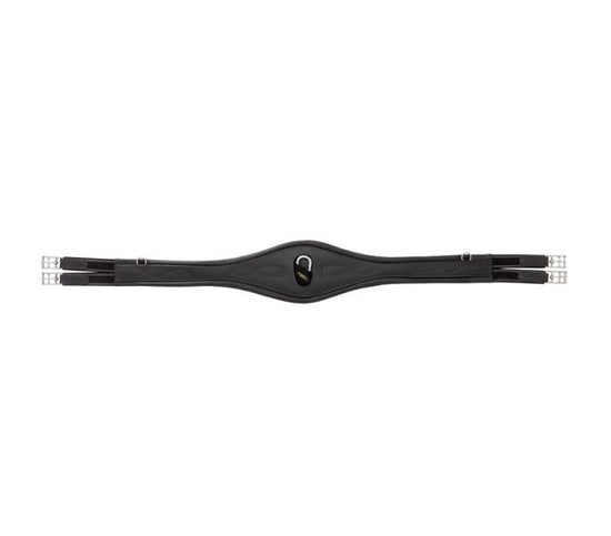 Anatomic leather girth