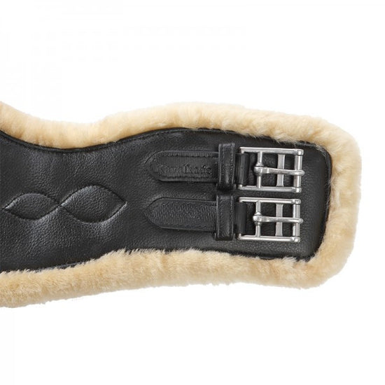 Artificial Leather Dressage Girth with Medical Lambswool