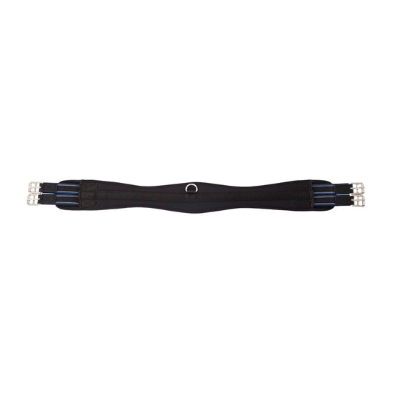 Neoprene saddle girth Coolmax long with elastic ends