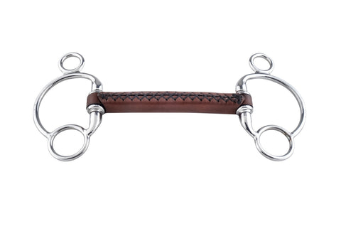 2.5 Eggbutt Leather Bit