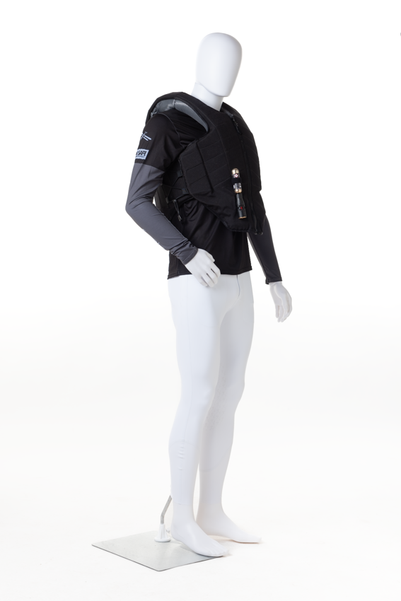 Freejump eventing airbag body protection