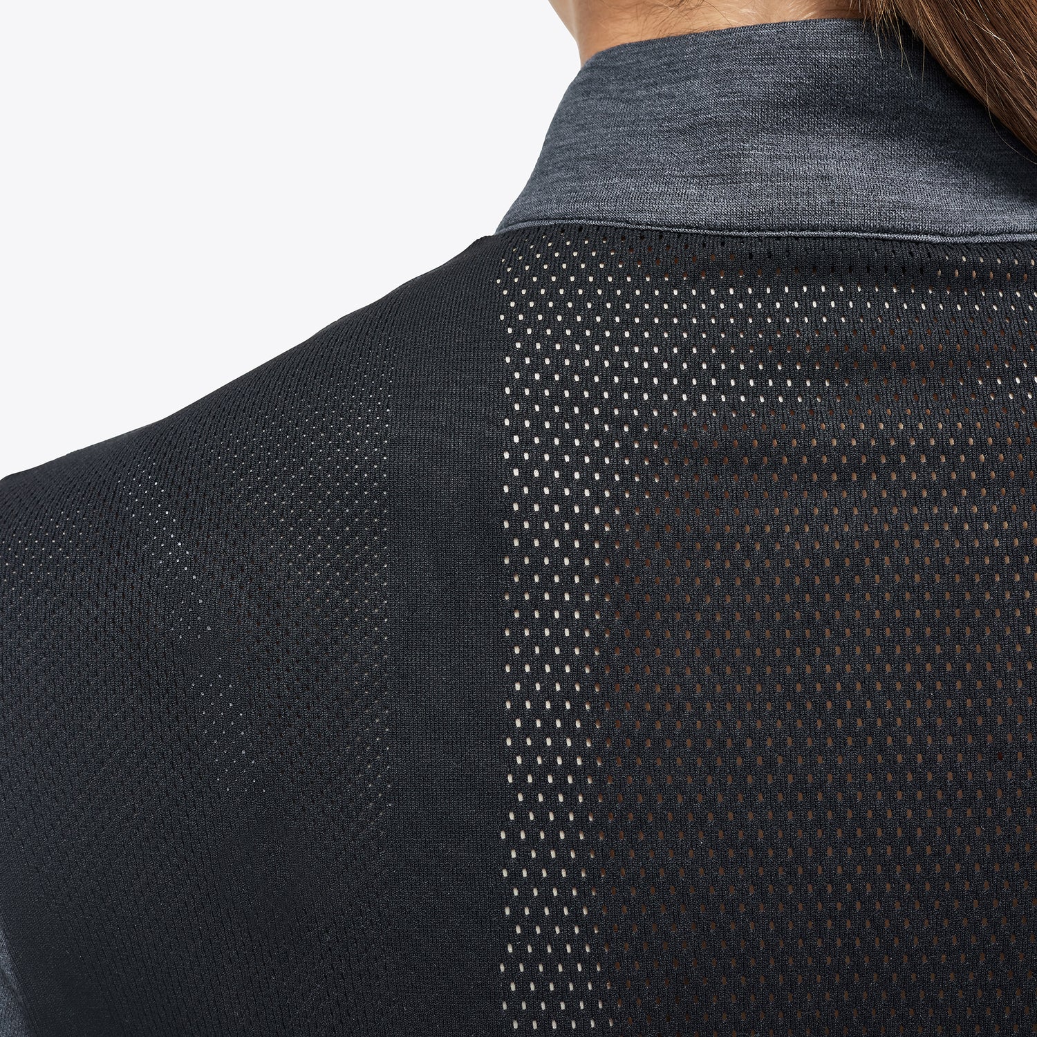 Perforated base layer
