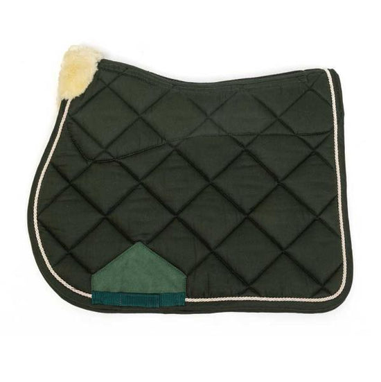 Saddle cloth with wool underside