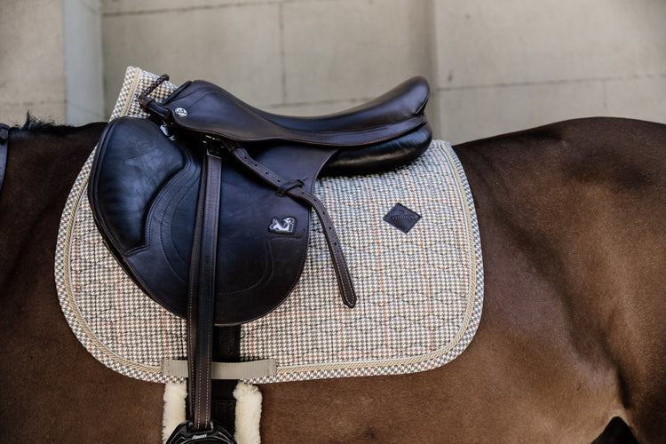 Kentucky Horsewear Checked Saddle pad