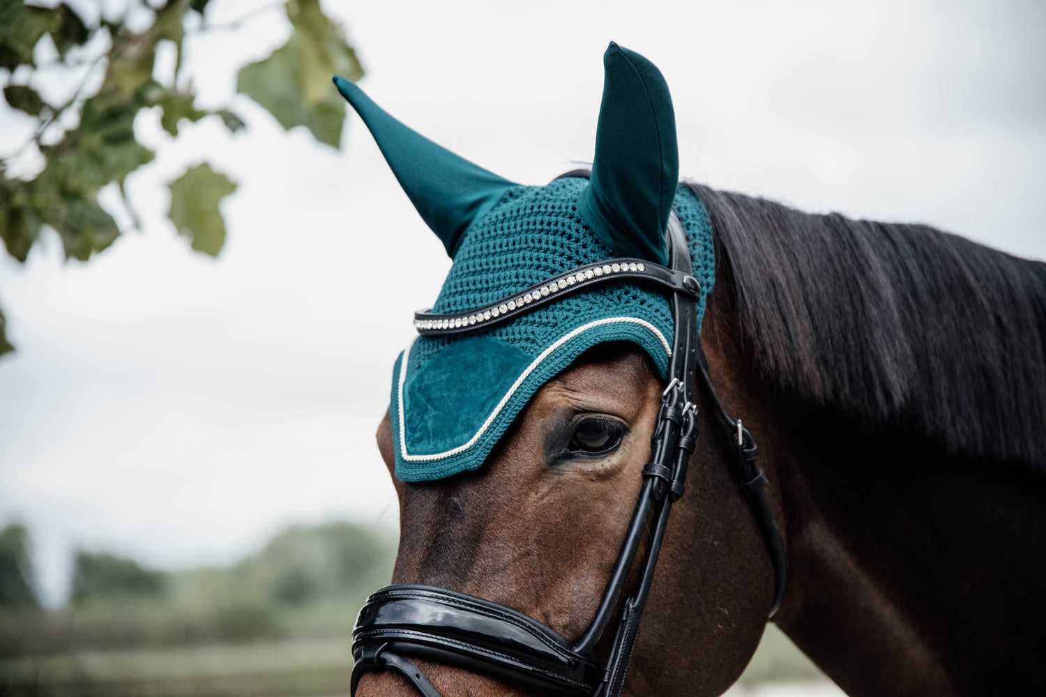 Kentucky Horsewear Velvet Ear Bonnet