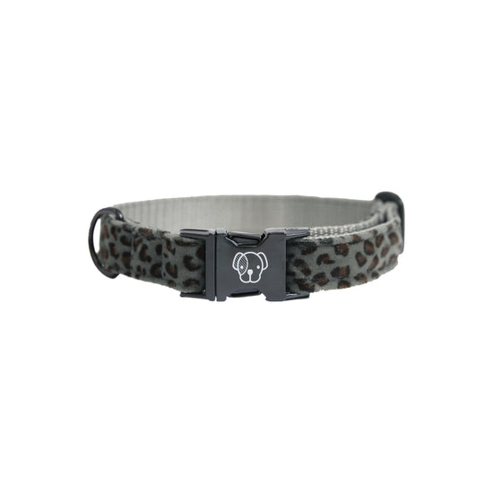 Luxury Leopard Print Dog Collar