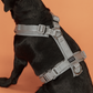 good2go reflective dog harness black