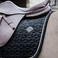 black saddle pad with details