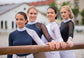Cavalliera black navy white bordeaux show shirt competition shirt equestrian women apparel horses