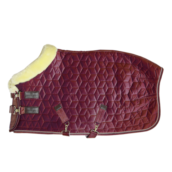 Kentucky Bordeaux Velvet Rug