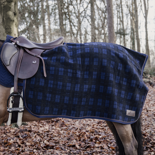 Quarter Rug Heavy Fleece Check – EquiZone Online