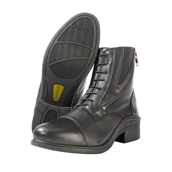 Short Boots with Zipper