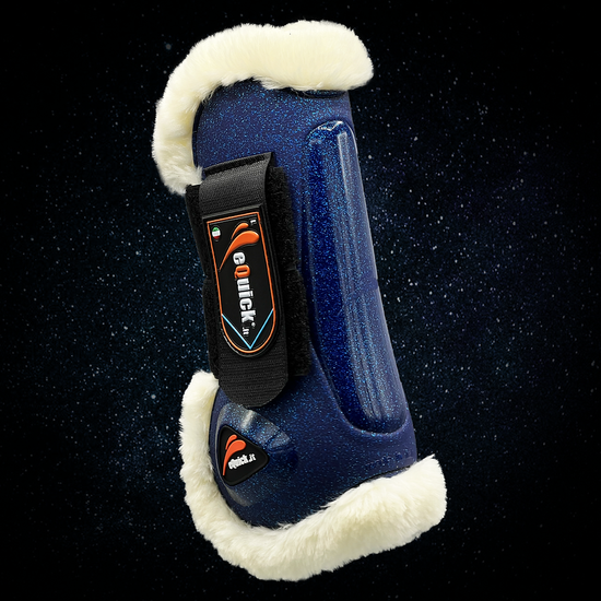 eQuick tendon boots with faux fur