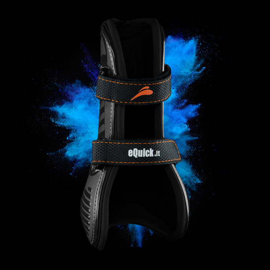 Velcro open tendon boots