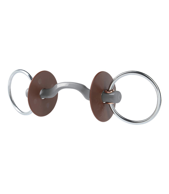 Beris Snaffle With Konnex Tongue Port, Thin, Ring 7,5 cm