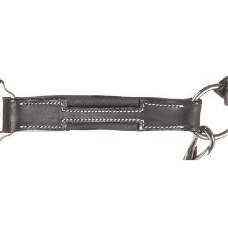 leather head collar with snap clip