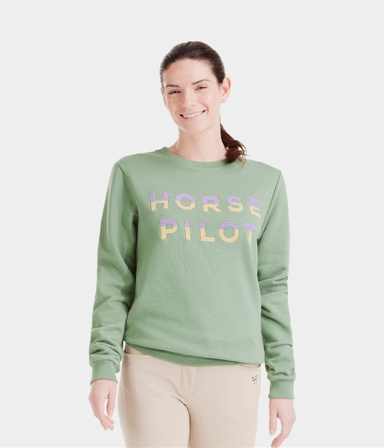 Horse Pilot crew neck sweatshirt for riding