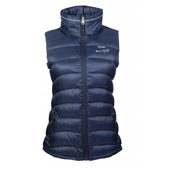 puffy riding vest with pockets