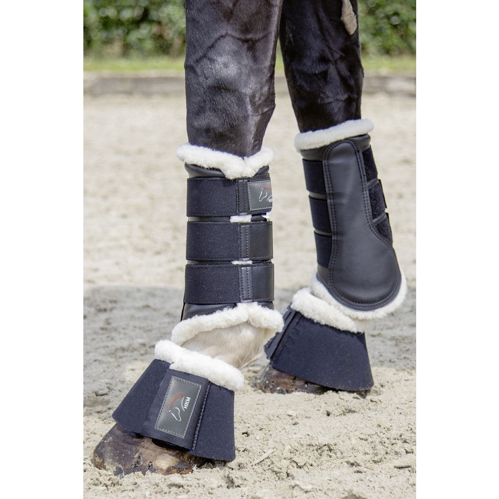 Sheepskin on sale brushing boots