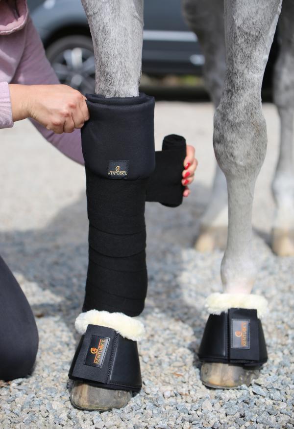 Stable bandage pads for horses