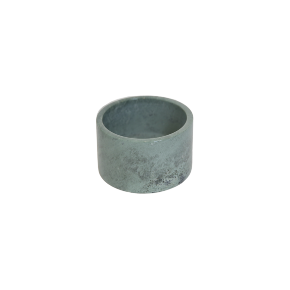 Pine Green dog bowl from marble
