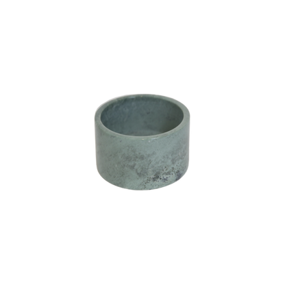 Pine Green dog bowl from marble