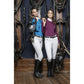 Ladies Long Sleeve Show Shirt Bordeaux