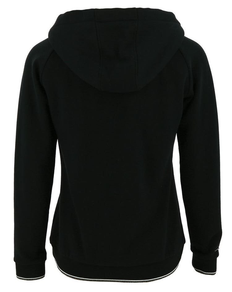 Black sweatshirt with zipper