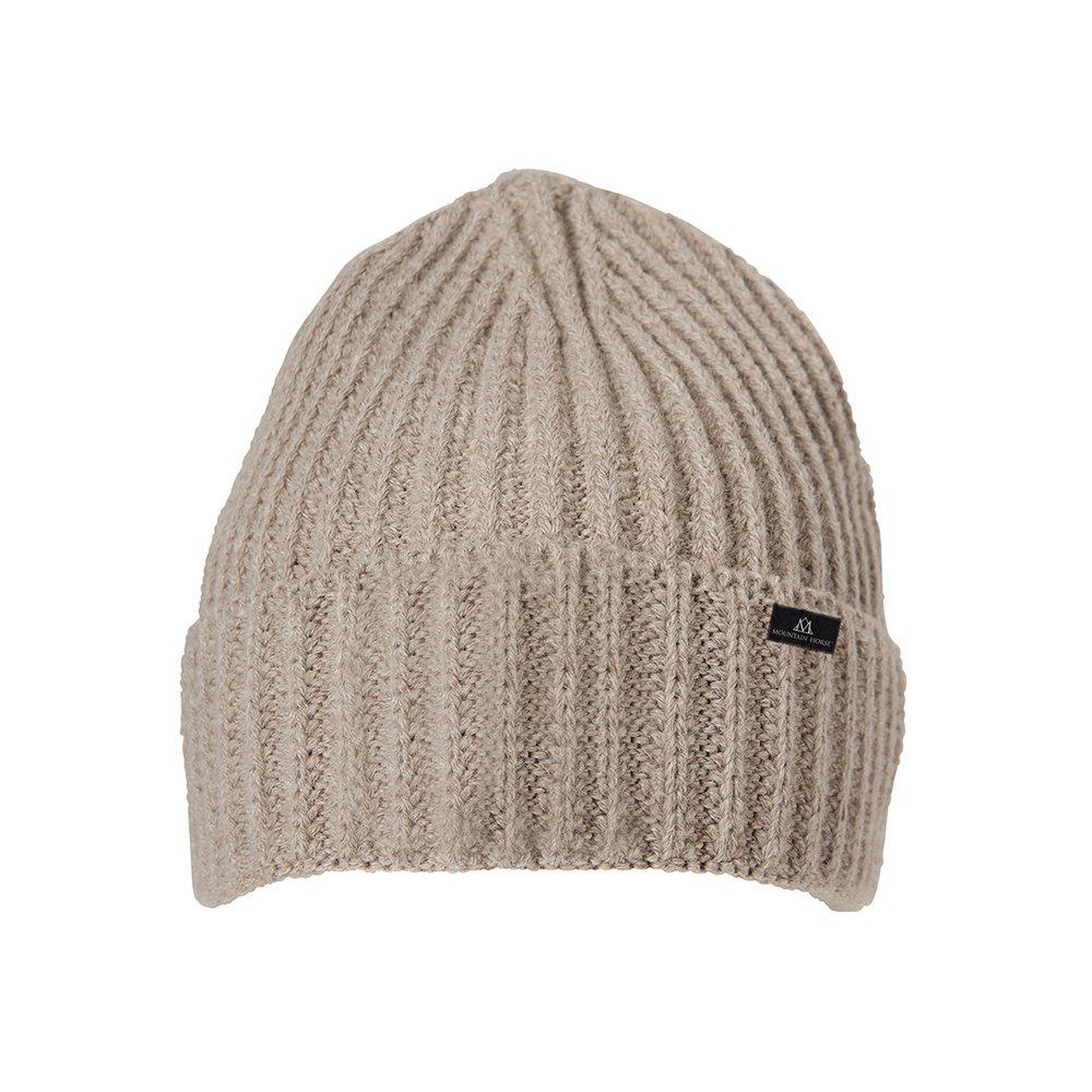 Taupe knitted hat